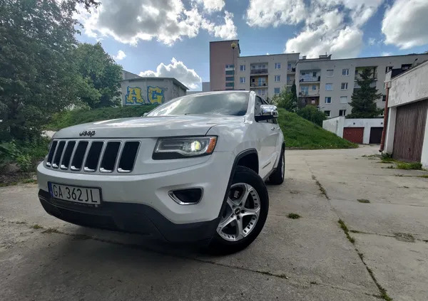 jeep grand cherokee Jeep Grand Cherokee cena 75000 przebieg: 141260, rok produkcji 2014 z Gdynia